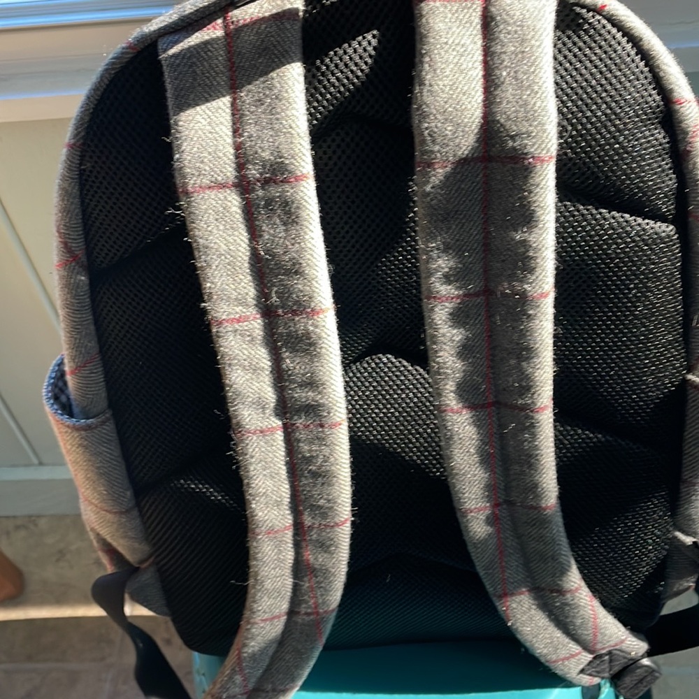 Excellent Condition Backpack Plaid - image 6
